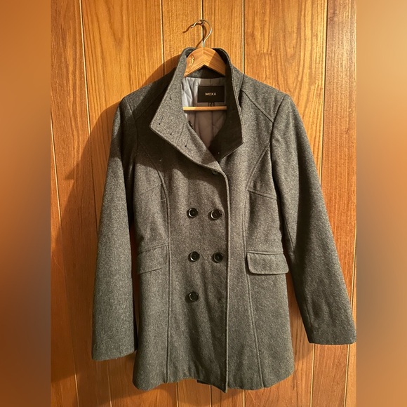 Mexx Double breasted Pea Coat Size 10 - Picture 2 of 5